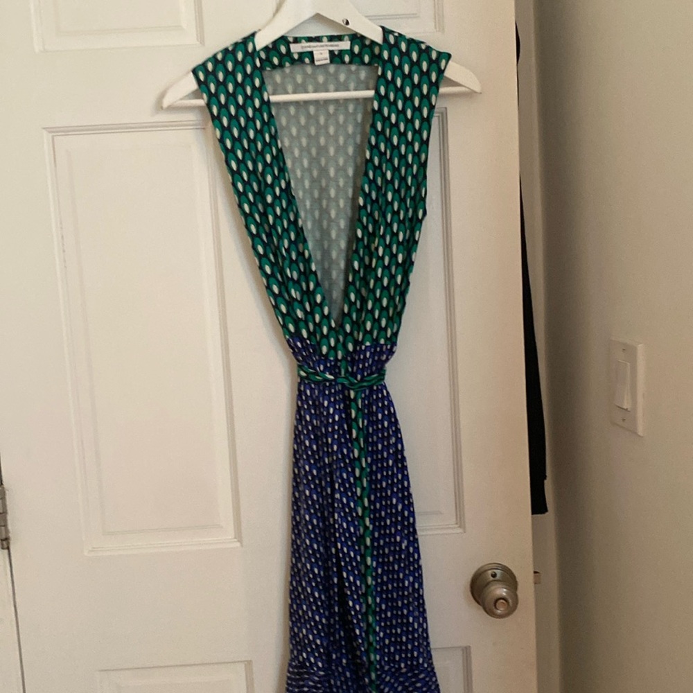 DVF warp dress- almost brand new
